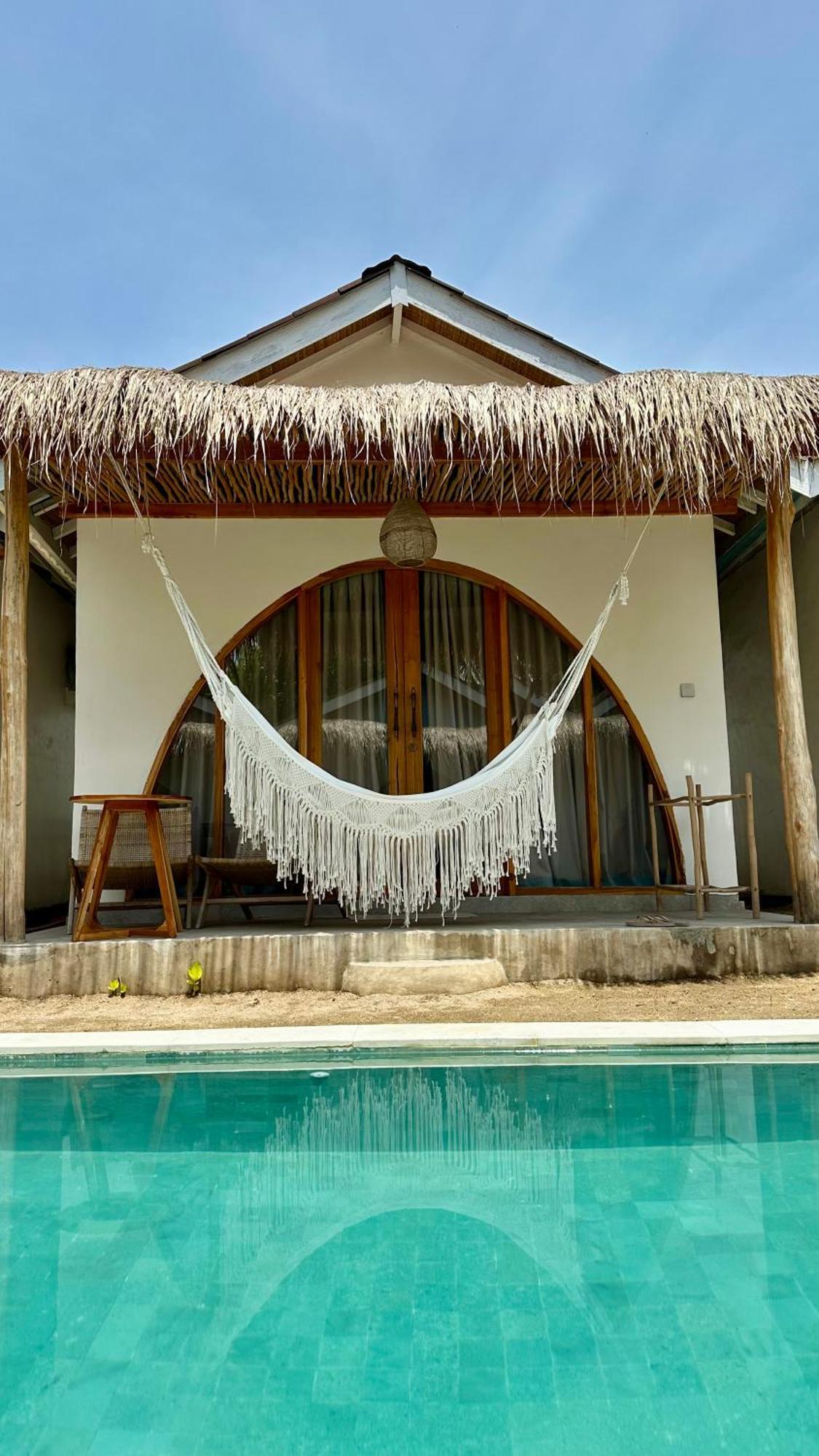 Rumah Canaria Bungalow Gili Trawangan Exterior foto