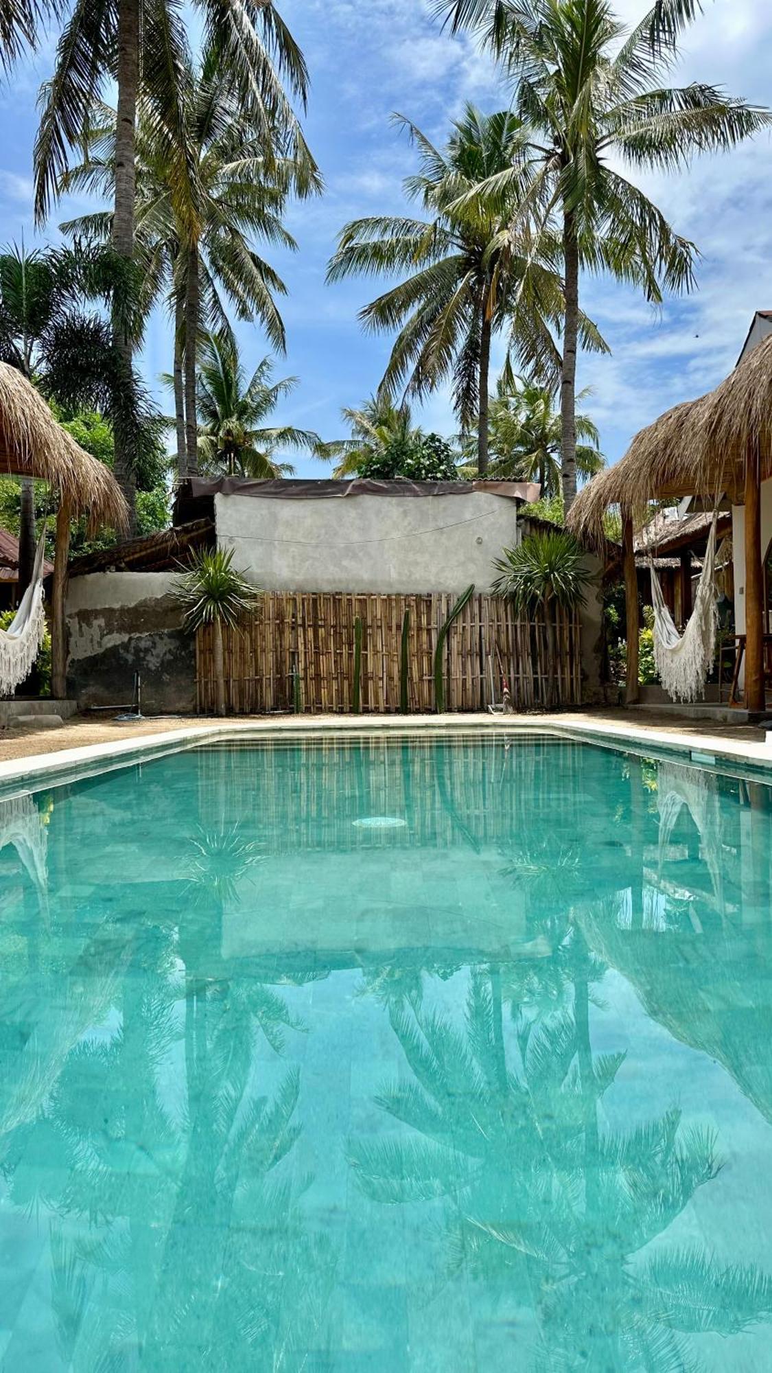 Rumah Canaria Bungalow Gili Trawangan Exterior foto