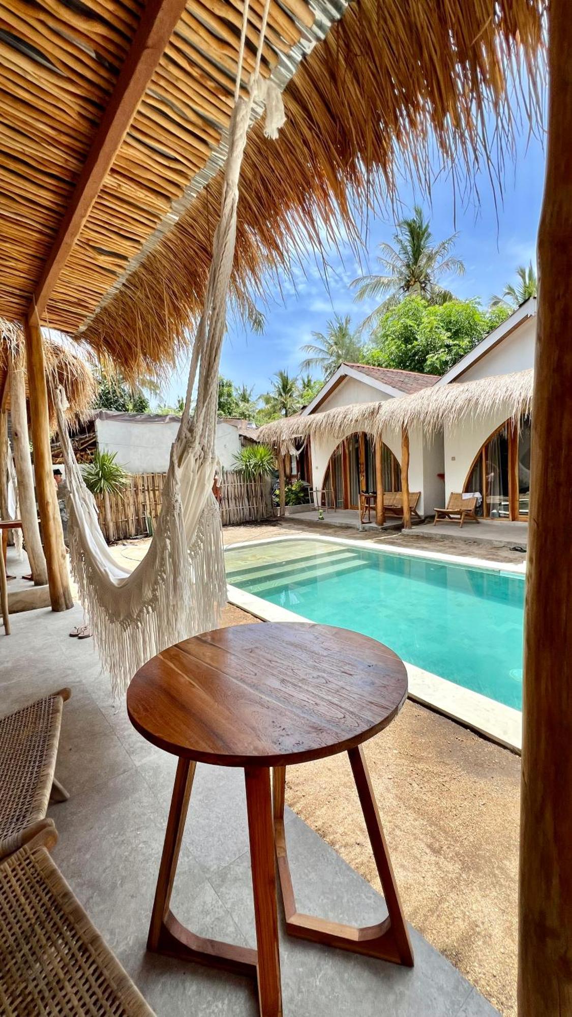 Rumah Canaria Bungalow Gili Trawangan Exterior foto